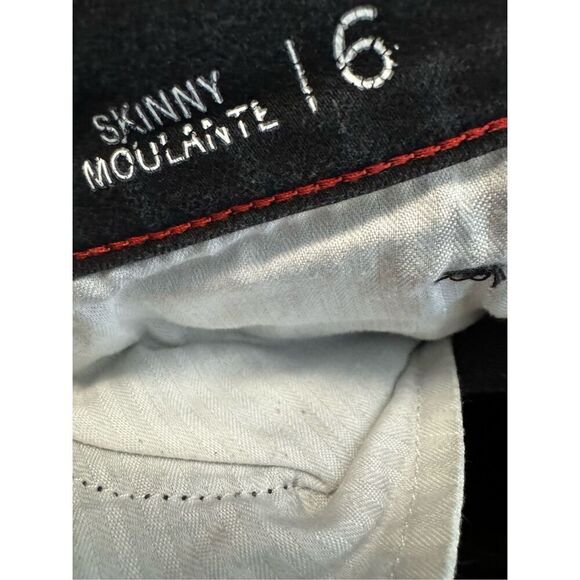 Tommy Hilfiger Black Nora Mid Rise Skinny Jeans Size 6 Y2K Vtg Vintage - Picture 3 of 4